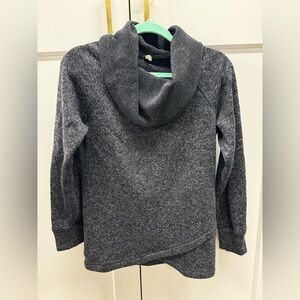 Ideology grey sweater size small. Cowl neck